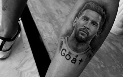 “Tito” Torres se tatuó el rostro de Messi: “Las promesas se pagan”, dijo