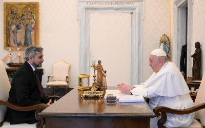 Abdo Benítez se reunió con el papa Francisco en el Vaticano