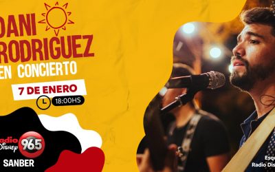 ¡Verano de Radio Disney: Dani Rodríguez brindará show en Samber este sábado!