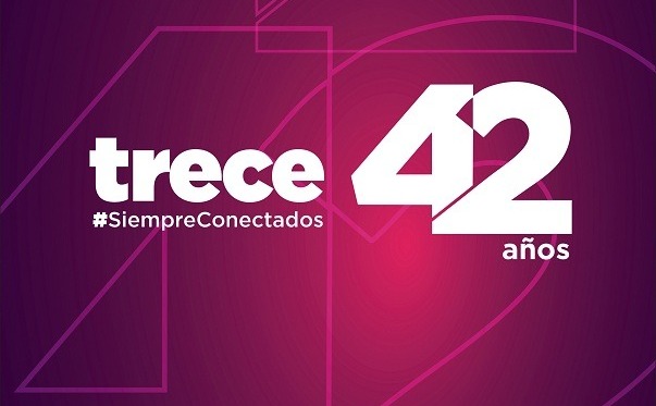 ¡TRECE cumple 42 años conectado a sus televidentes! trece
