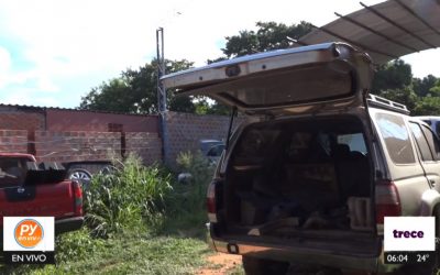 Allanan desarmadero clandestino en Luque y hallan vehículo robado